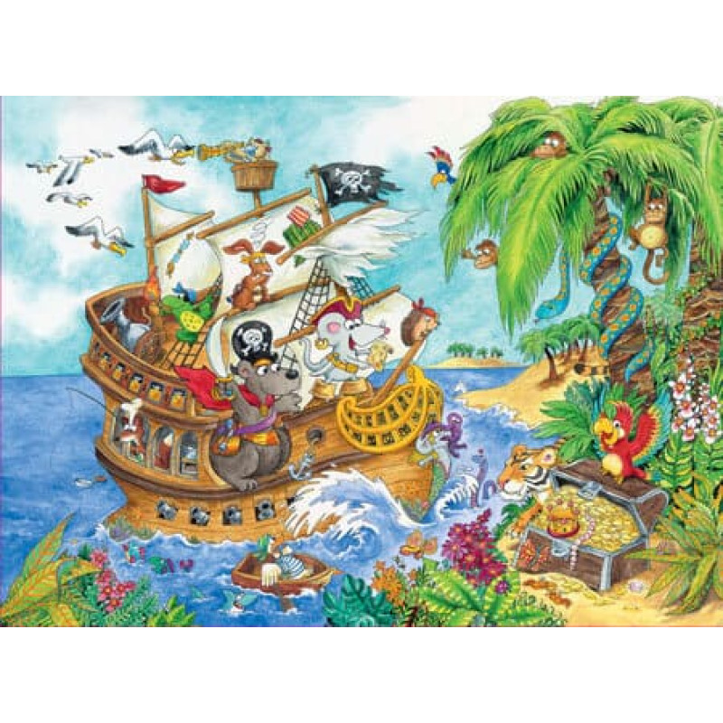 Ravensburger Puzzle 100 pcs Pirates