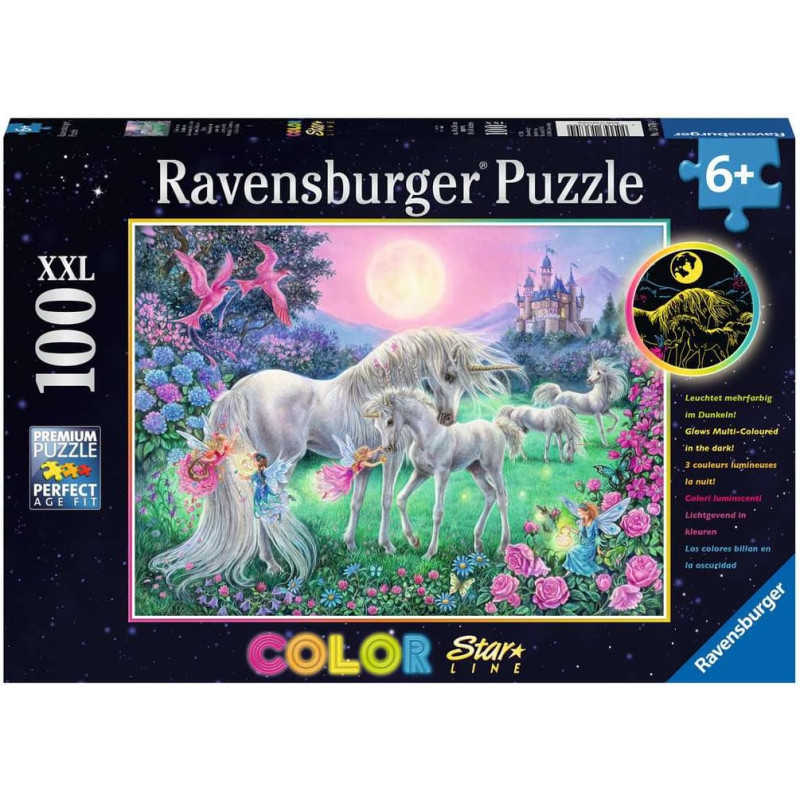 Ravensburger Puzzle 100 pcs Color Studio Unicorns
