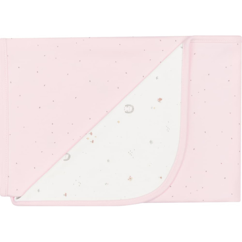 Summer jersey blanket 90/90 cm Bear with me Pink