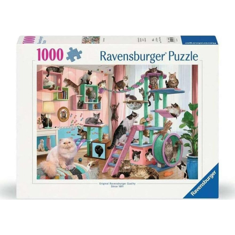 Ravensburger Puzzle 1000 Cat Tree Heaven