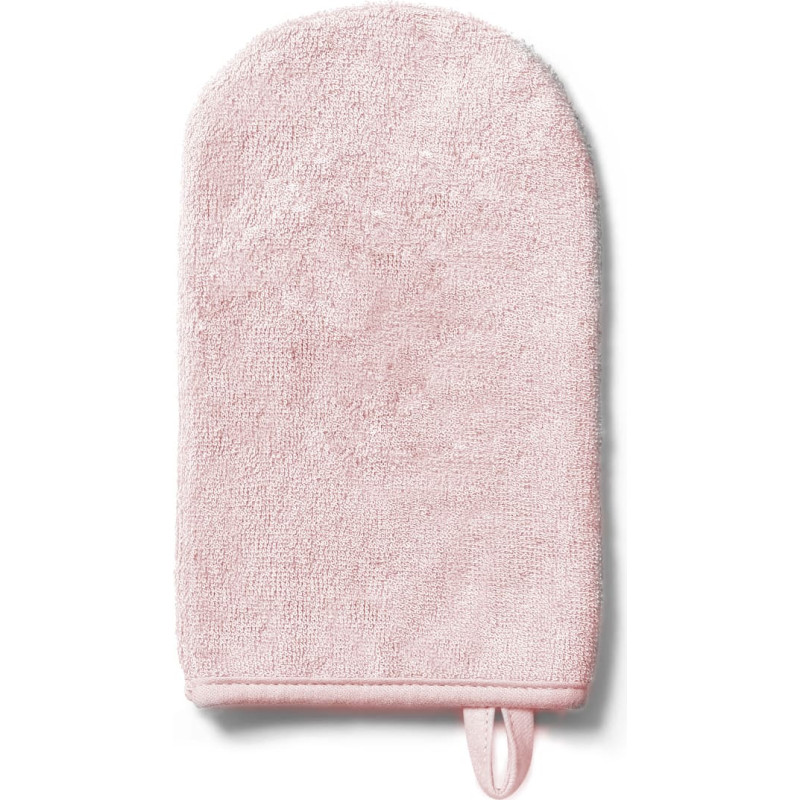 Babyono bamboo baby wash mitt pink NATURAL BAMBOO 347/10