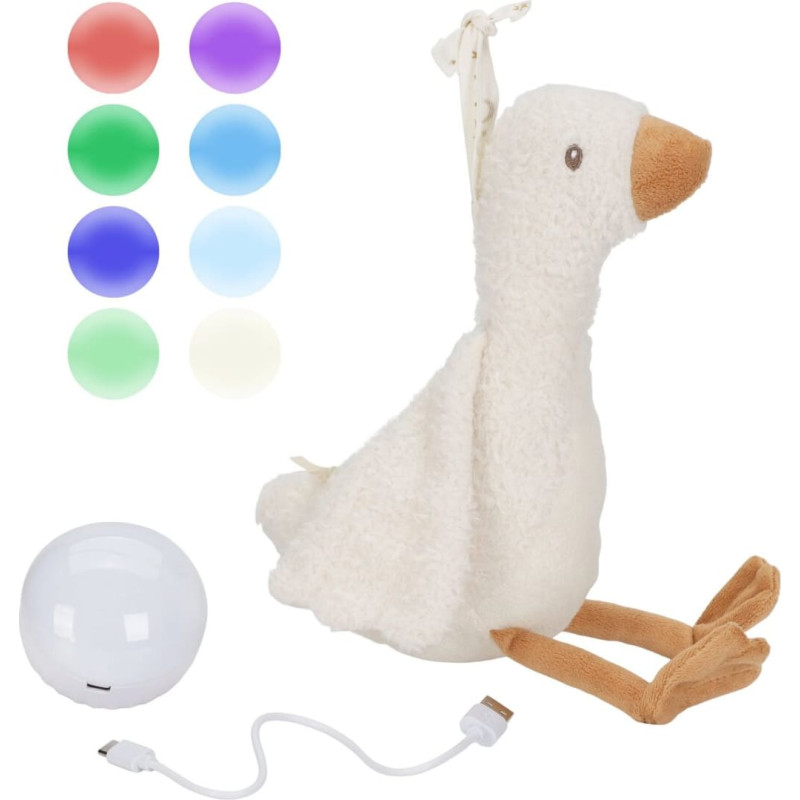 Little Dutch Cuddle Goose Light & Sound &acute;Newborn Naturals&acute; GRS