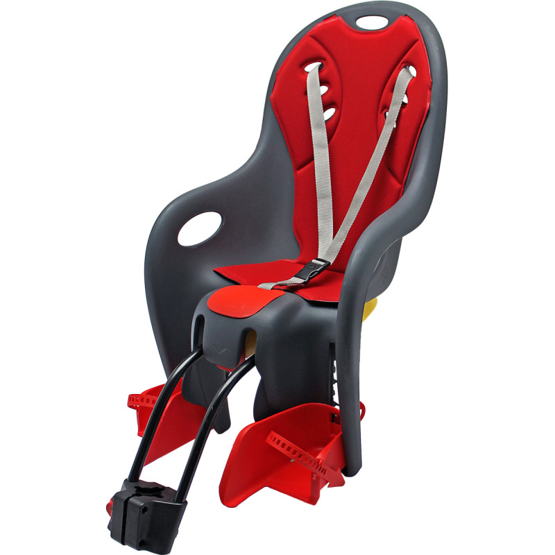 Bimbo Bike Vaiki&scaron;ka dviračio sėdynė &bdquo;BQ7-4&ldquo;, galinė, pilka