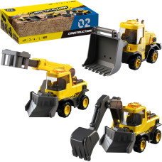 POJAZD BUDOWLANY ŚWIATŁO I DŹWIĘK 3 WZOR