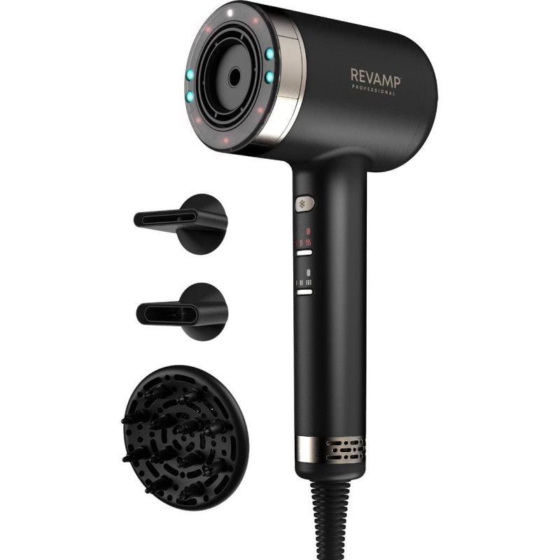 Revamp DR-7250-EU Tri-Care Infrared Ionic Hair Dryer