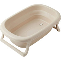 Sulankstoma kūdikio vonelė su išleidimu, smėlinė Tega Baby FB-004-119