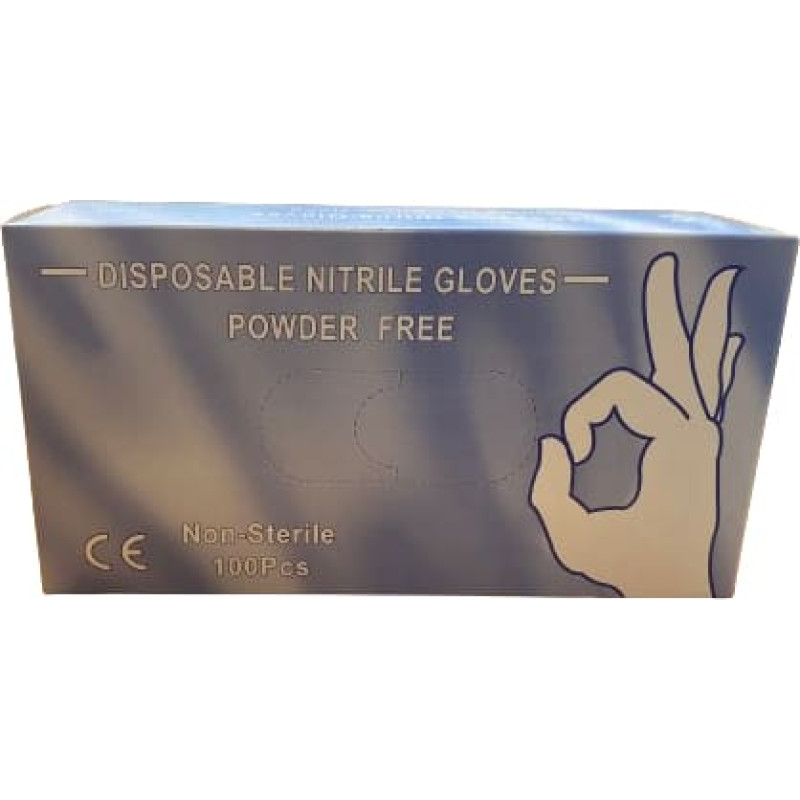 Supermax Glove Manufacturing Nitrile gloves blue size XL, N100