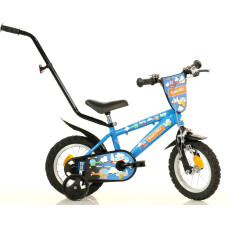 Bimbo Bike MTB 12" mergaičių dviratis, 1 pavaros, su stūmimo rankena