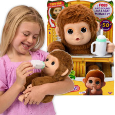 Moose Little Live Pets My Baby Monkey Mango 26613