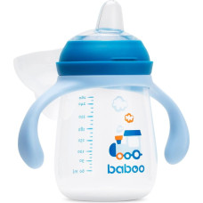 Baboo Silicone Spout Cup BLUE HAZE, 260 ml