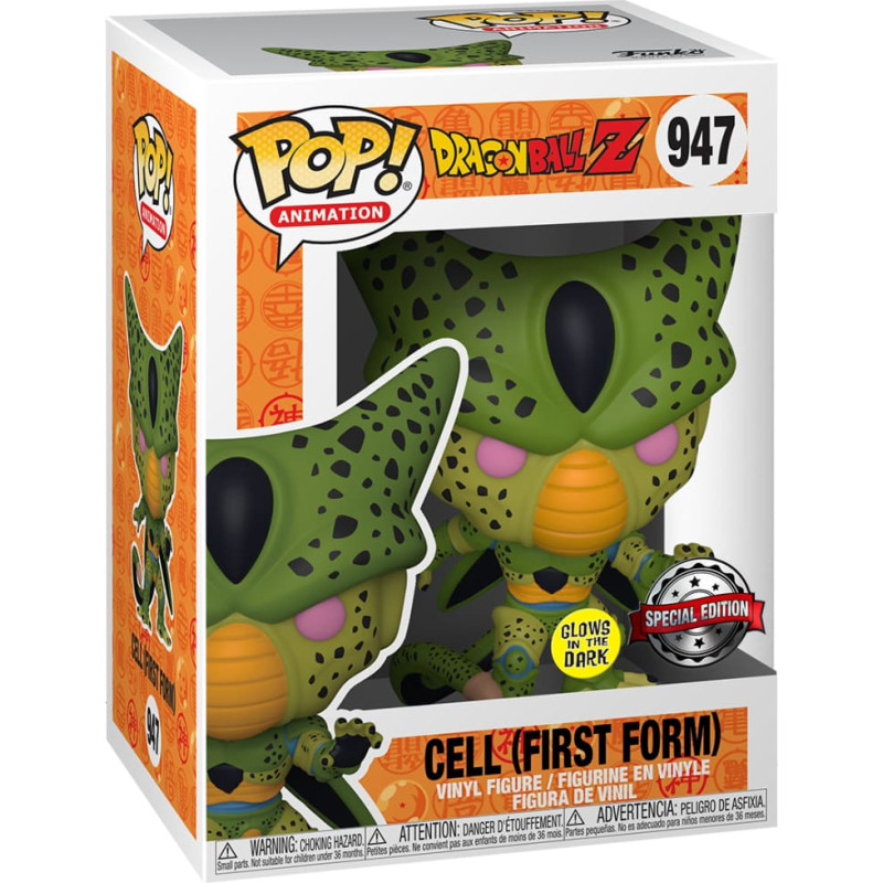 Funko POP! Vinilinė figūrėlė: Dragon Ball Z - Cell (First Form)