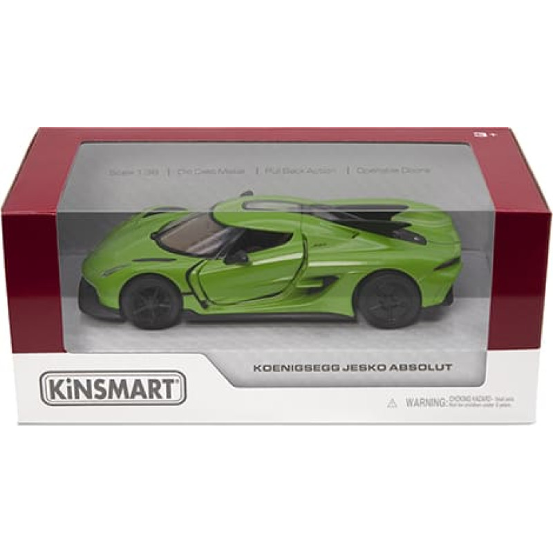 Kinsmart Automobilis Koenigsegg Jesko Absolut, 1:36
