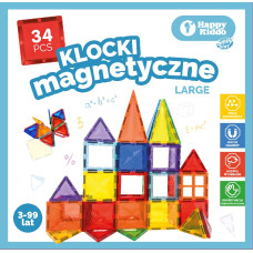 Smily Play SP85381 Klocki magnetyczne 34 el.