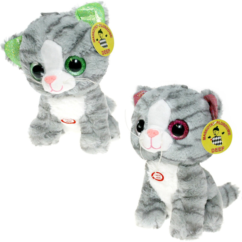 KOTEK PRĘGOWANY SIEDZĄCY Z DŹWIĘKIEM