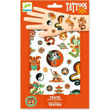 Djeco Tatuiruotės - Kovos menas (50+ tatuiruočių)