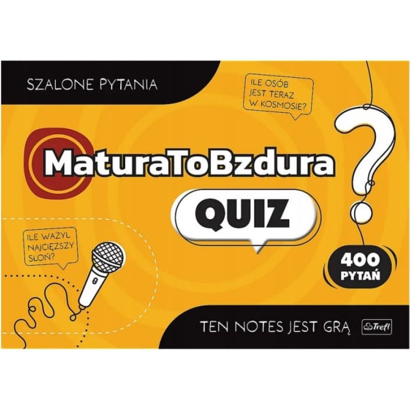 Trefl 30071 Gra Matura to Bzdura quiz