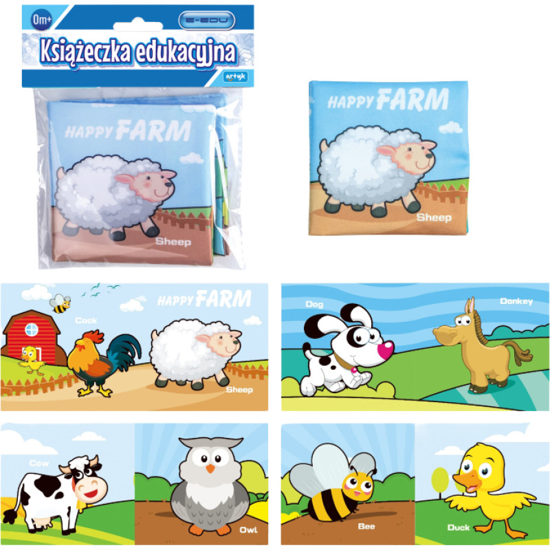 Artyk 180477 Książeczka Malucha E-EDU farma