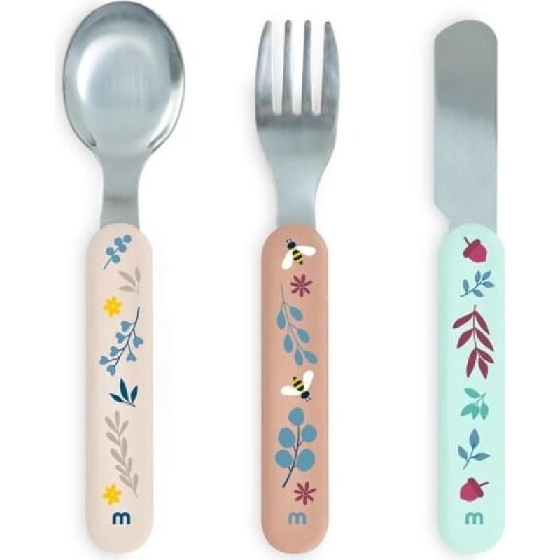 Miniland STEEL CUTLERY SET DREAMLAND
