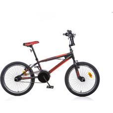 Dino Bikes Vaikiškas dviratis 20" "FREESTYLE", juodas,raudonas