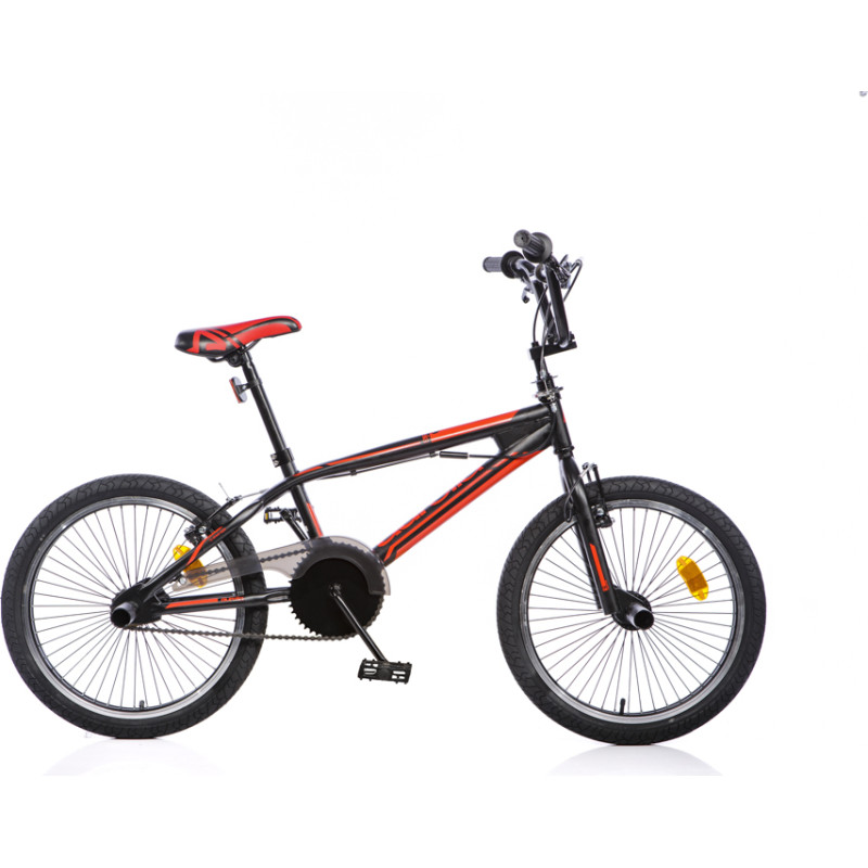 Dino Bikes Vaikiškas dviratis 20" "FREESTYLE", juodas,raudonas