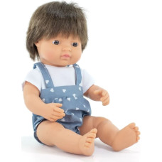 Miniland BABY DOLL BRUNETTE BOY 38CM