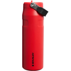 Stanley Termopudele ar salmiņu The IceFlow Bottle Flip Straw 2.0 0,71L tum&scaron;i sarkana