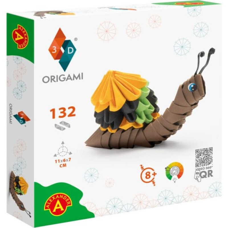 Alexander Origami 3D konstruktorius - Sraigė