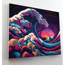 Splat Planet deimantinė dėlionė DIDŽIOJI BANGA 30x40 cm
