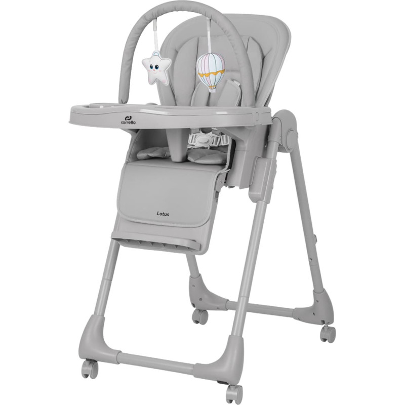 Carrello Baby maitinimo kėdutė Carrello Lotus CRL-12101 Alba Grey