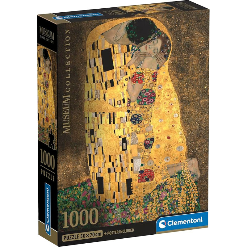 PUZZLE POCAŁUNEK KLIMT *1000*