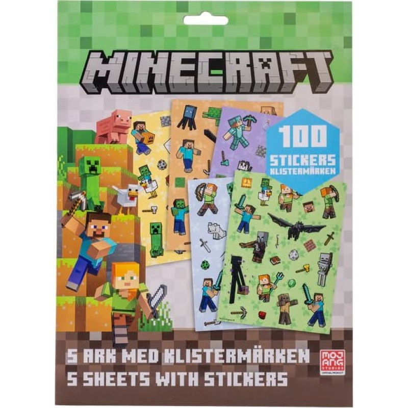 Minecraft uzlīmju komplekts, 166500302