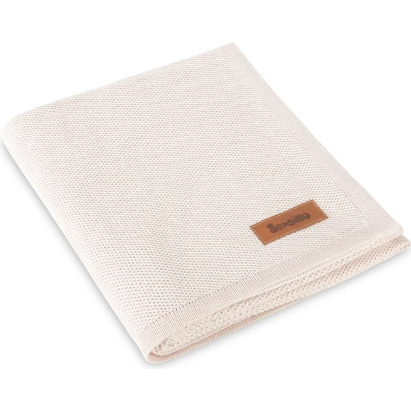 Sensillo BLANKET BAMBOO 80X100 LIGHT PINK