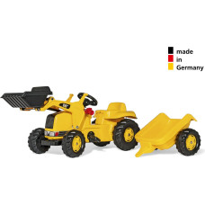 Rolly Toys RollyKid CAT traktorius, krautuvas ir priekaba