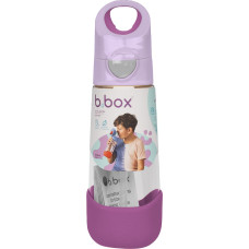 B.box BB001386 Butelka na wodę tritanowa ze słomką 600ml Sugar Plum