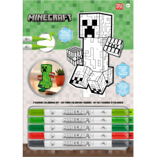 Kids Euroswan - Akcesoria Licencyjne Paint your 2D figurine Minecraft