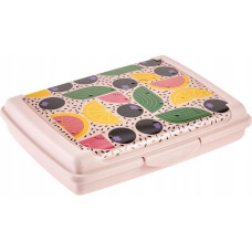 Keeeper Pārtikas uzglabā&scaron;anas trauks deco-click-box mini 0,5L Carla &ldquo;Fruits&rdquo; 17x13x3,5cm rozā
