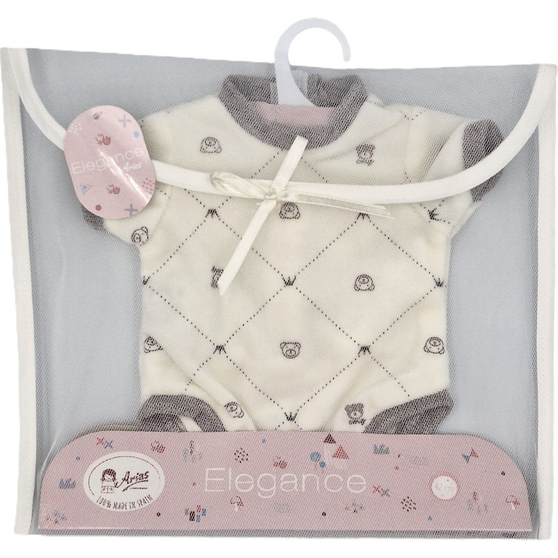 Arias lėlės kūdikio rūbeliai, 42 cm