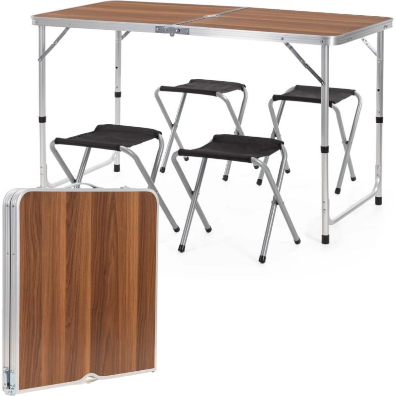 Springos Turistinis komplektas – stalas ir kėdės CS0178