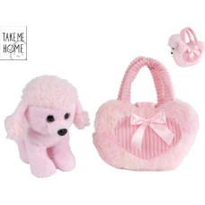 Take Me Home Plush toy - 95424 - DOG with BAG - size 25 cm