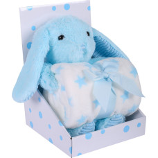 Easy Care 562 Kocyk + pluszak BLUE RABBIT