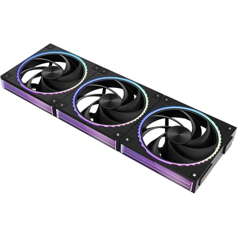 Zalman ZM-DF120 A3, 120mm Daisy Chain Fan, PWM, 3Pack, Black
