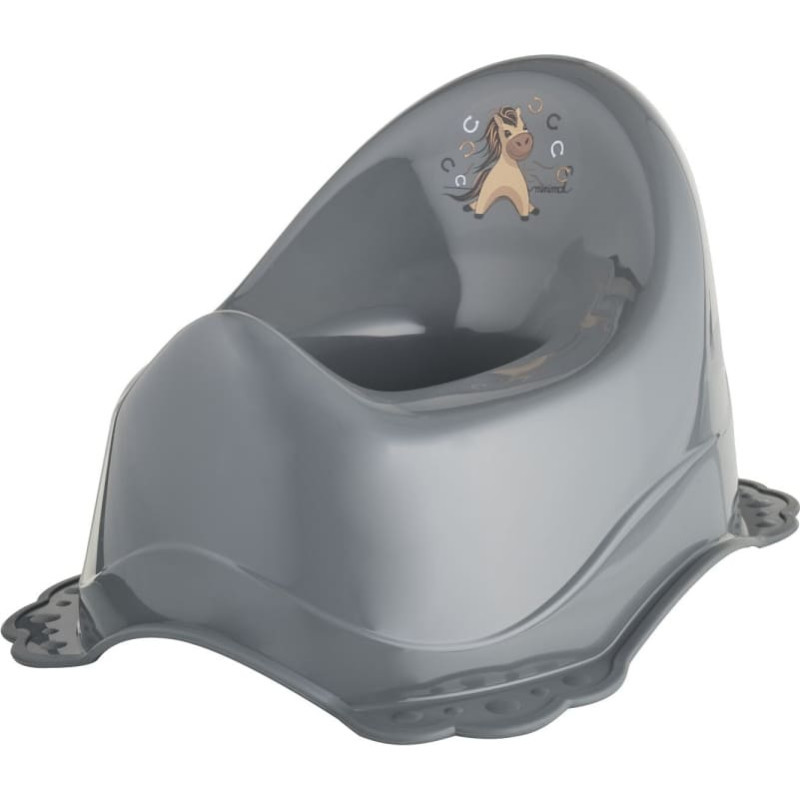 Maltex 2-component potty steel gray with steel gray rubbers 7210_90
