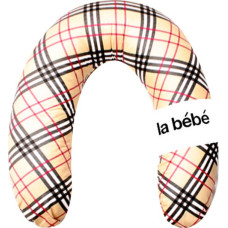 La Bebe ™ Rich Maternity Pillow Art.67035 Burberry Pakaviņš (pakavs) mazuļa barošana, gulēšanai, pakaviņš grūtniecēm 30x104 cm