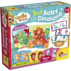 Carotina Baby Dinoland Art.92529 Attīstoša spēle 3 vienā