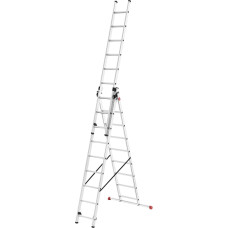 Hailo Kāpnes kombinējamās ProfiStep Combi / alumīnija / 3x12 pakāpieni