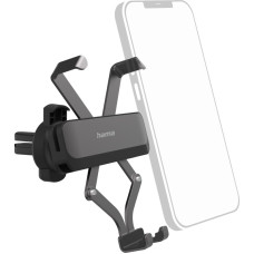 Hama 00201511 Gravity Pro Car Mobile Phone Holder for Grating, Adjustable, Universal