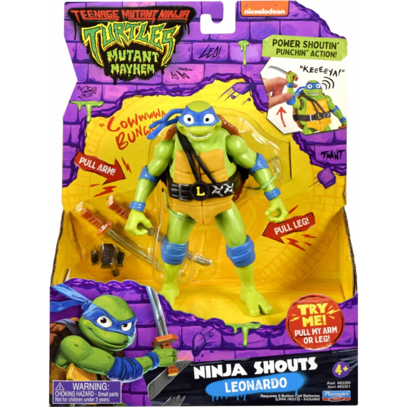 TMNT fig?ra Nindzja sauc Leonardo, 83351