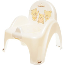 Tega Baby Podiņš-krēsliņš ar mūziku BEAR white pearl TegaBaby PO-043