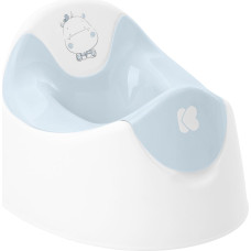 Potty with removable lid Hippo Blue