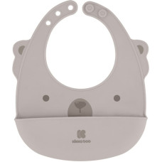 Silicone bib Beige